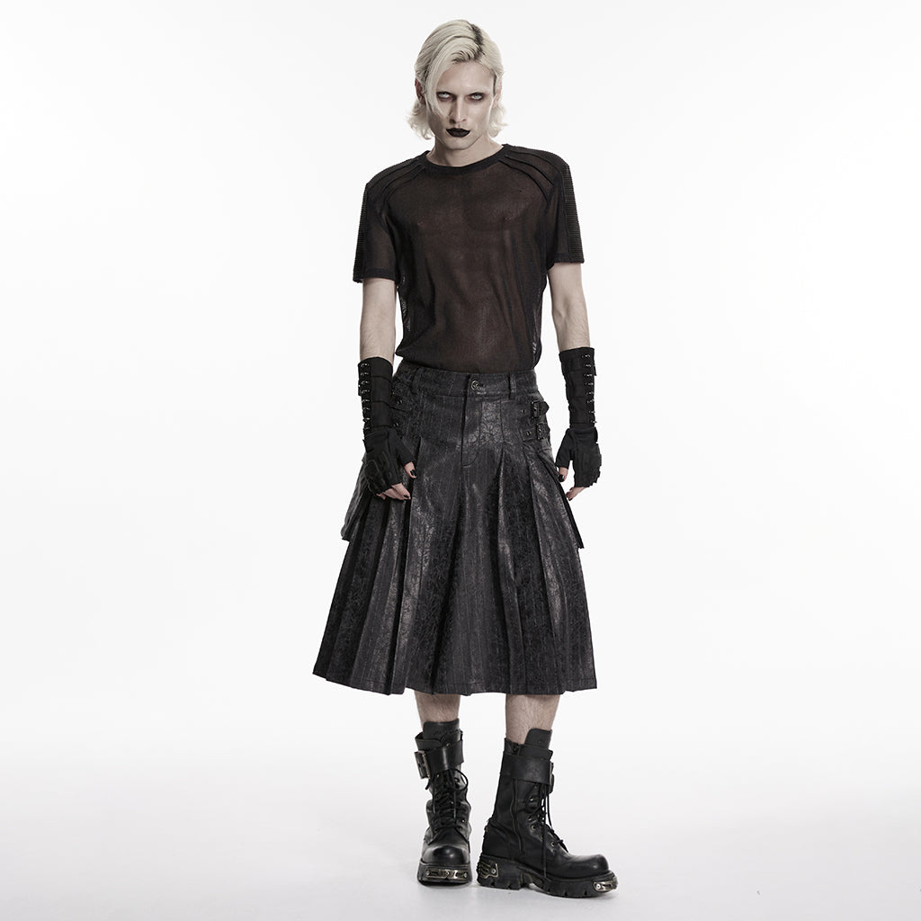 Resolution Kilt - Short Pinstripe