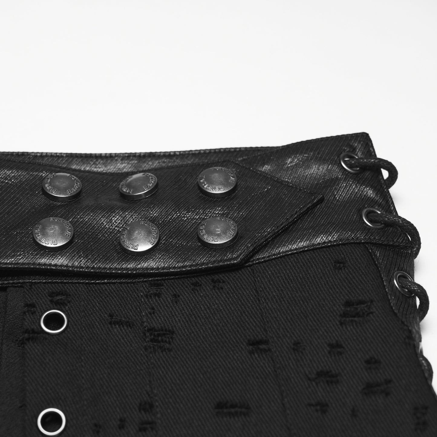 Shocked  Mens Overskirt Black