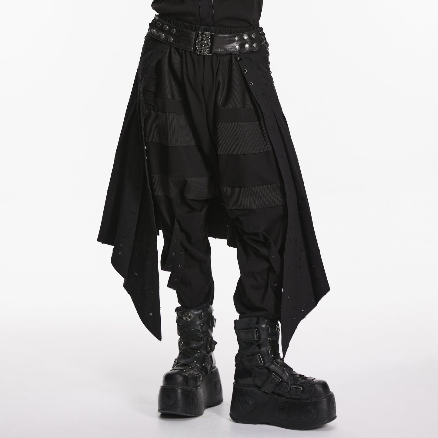 Shocked  Mens Overskirt Black