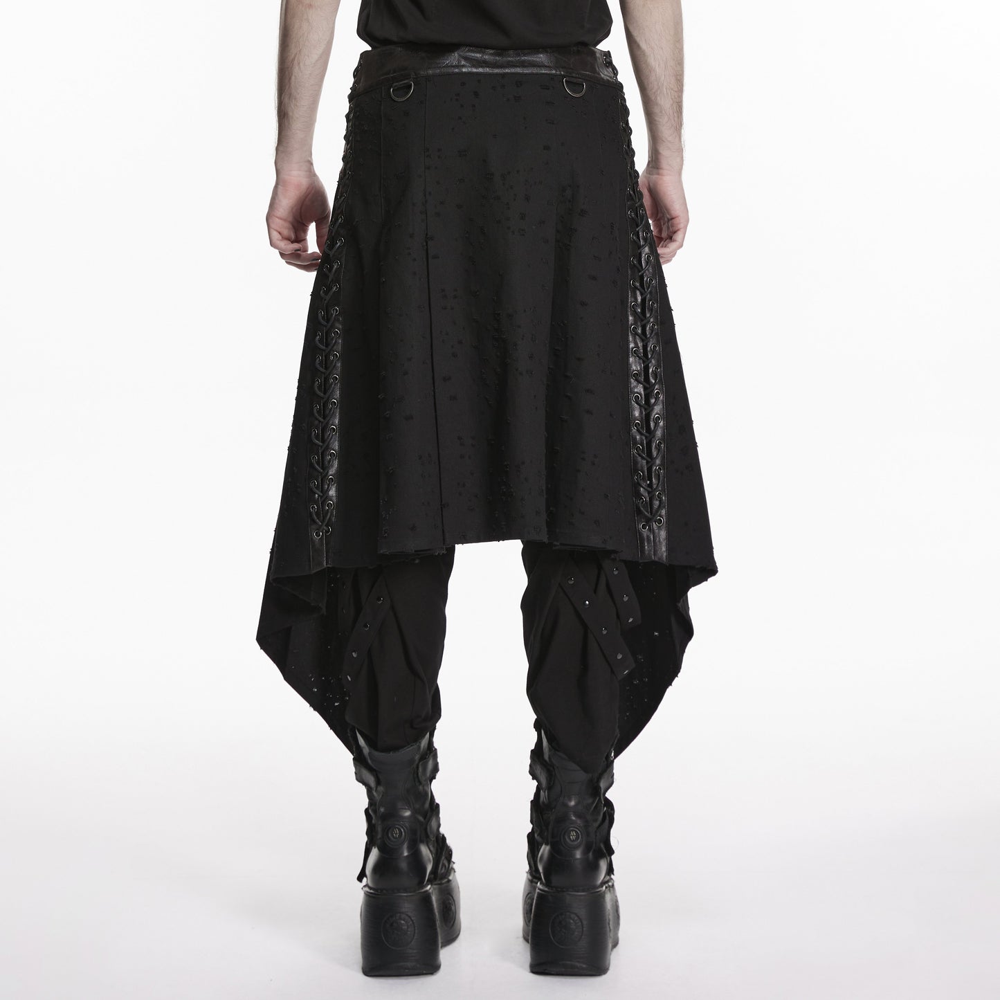 Shocked  Mens Overskirt Black