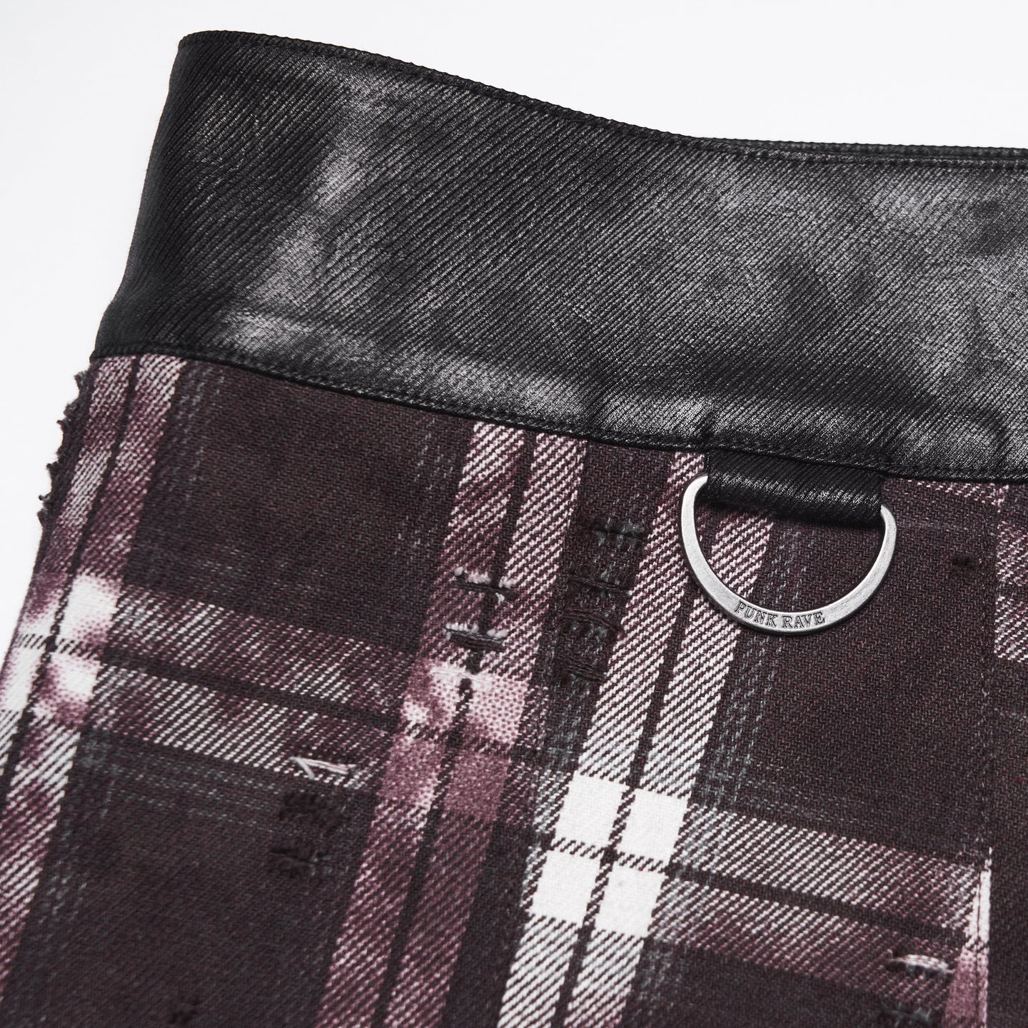 Shocked  Mens Overskirt Tartan