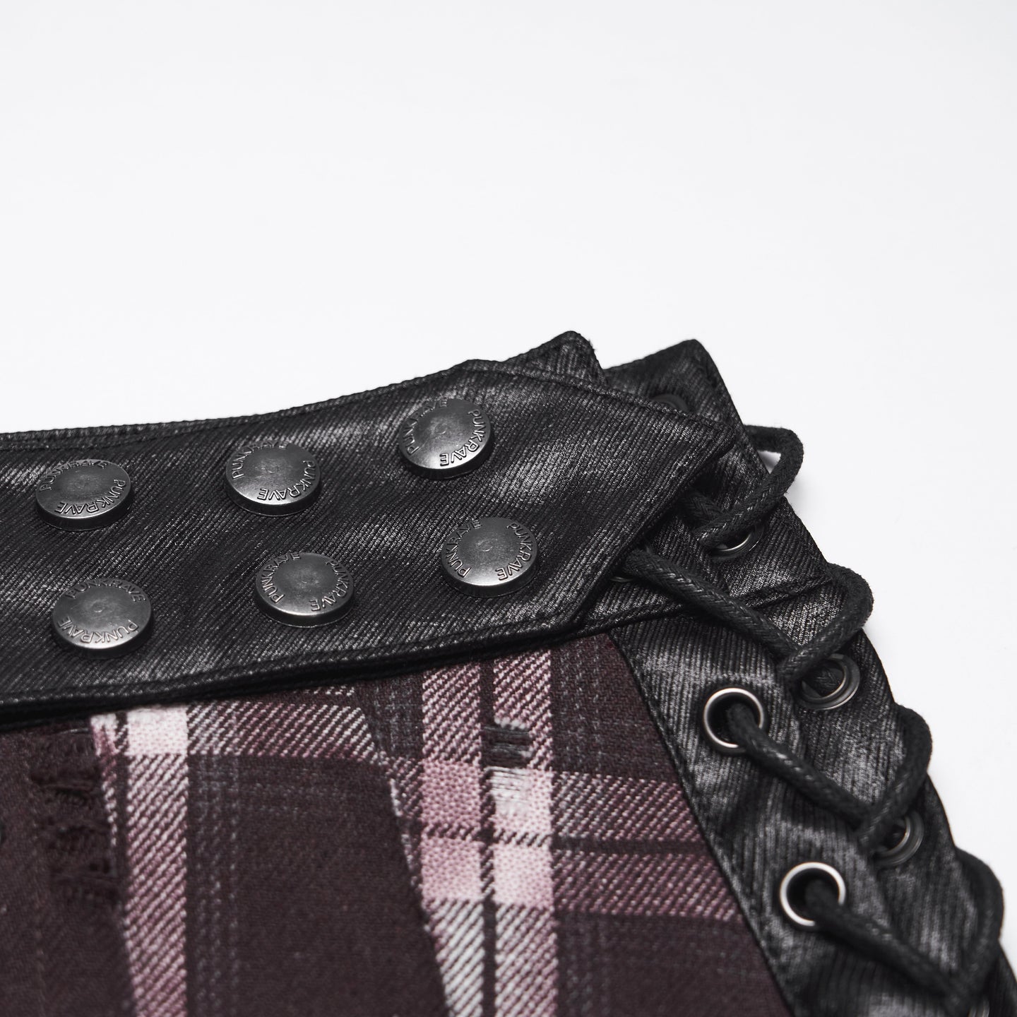 Shocked  Mens Overskirt Tartan