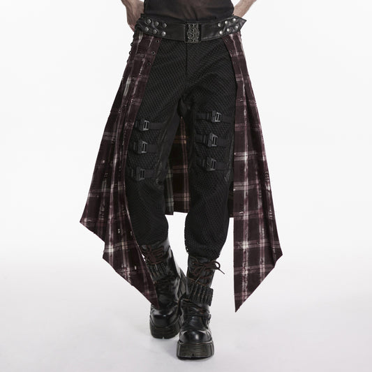 Shocked Heren-Overskirt Tartan