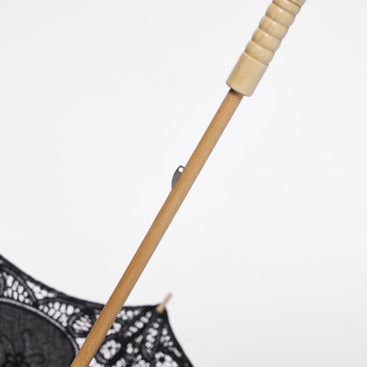 Punk Rave Parasol Zwart Kant