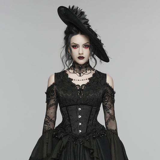Enchained Korset Zwart