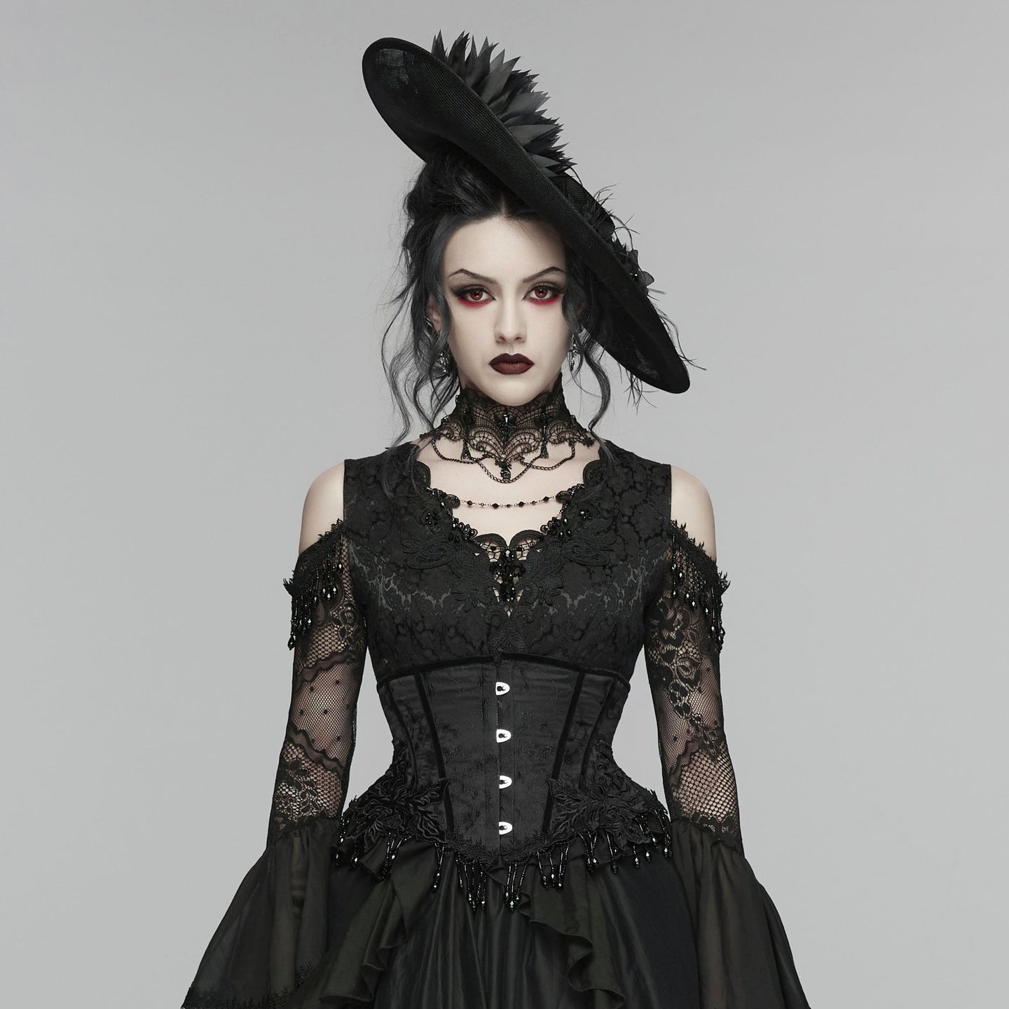 Enchained Korset Zwart