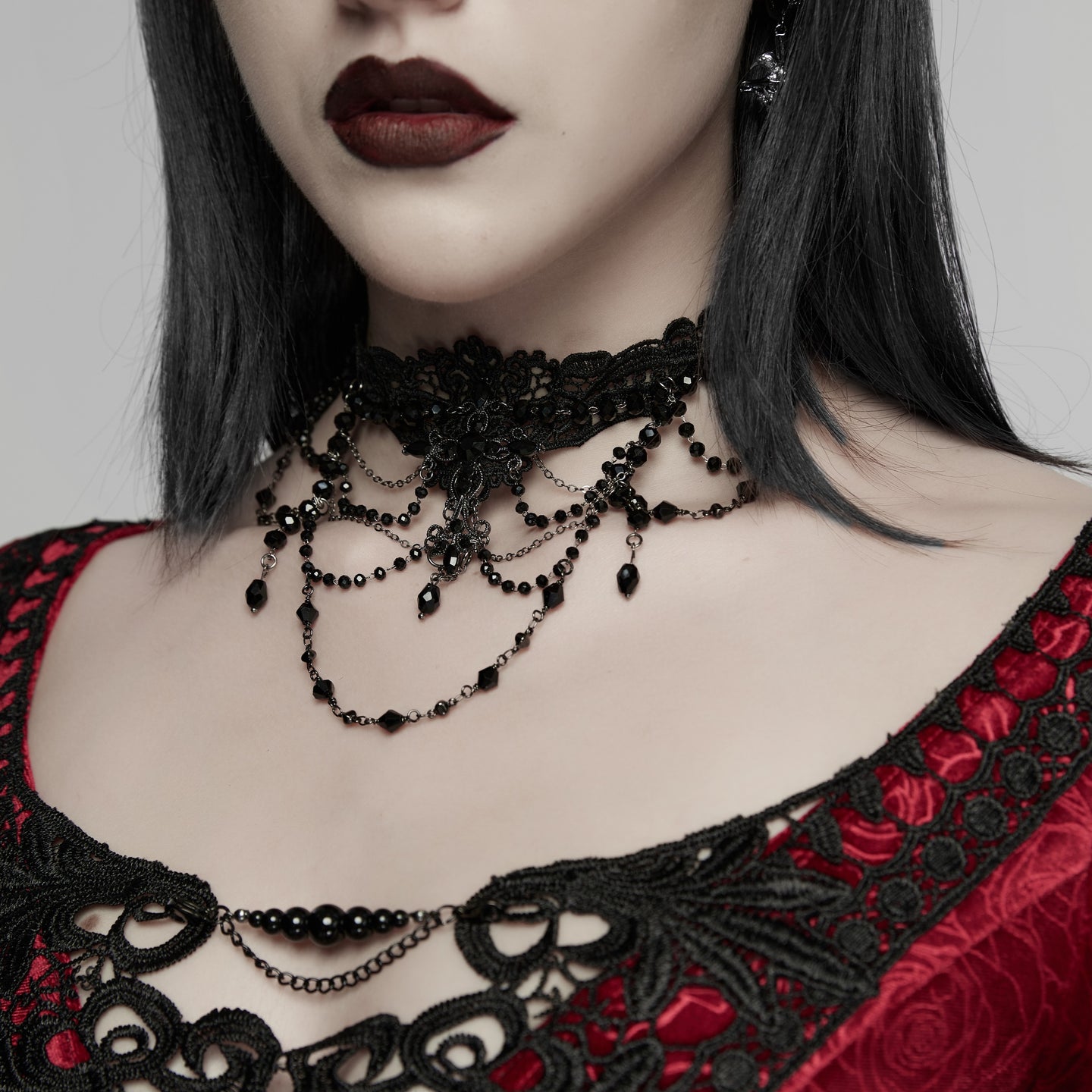 Punk Rave With Love Choker