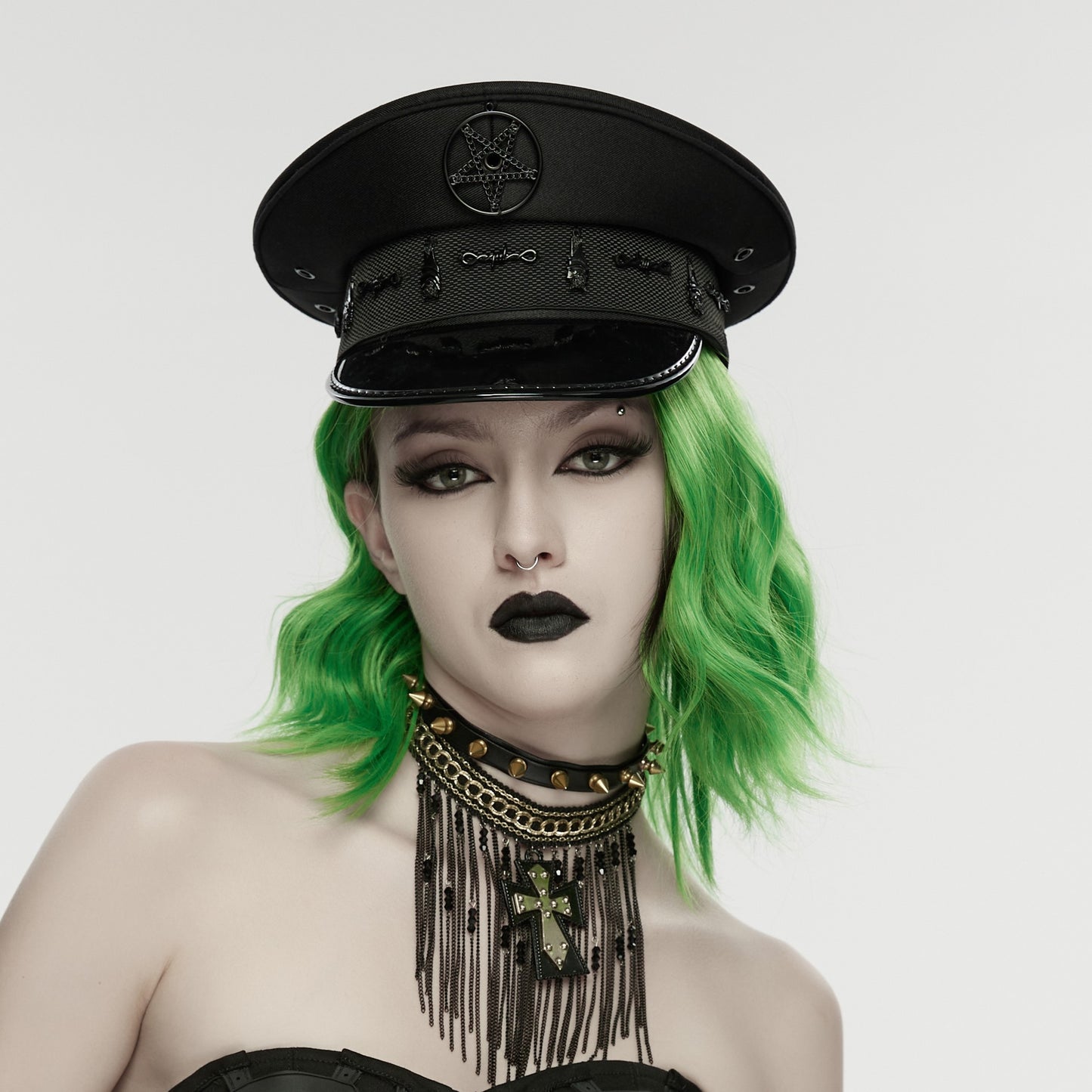 Punk Rave Military Cap