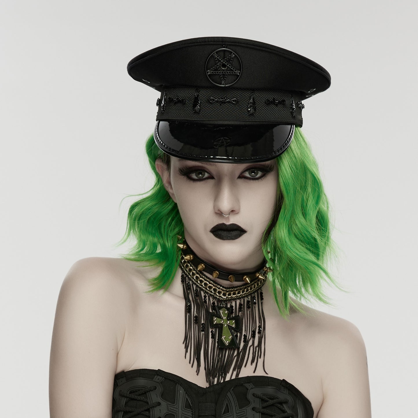 Punk Rave Military Cap