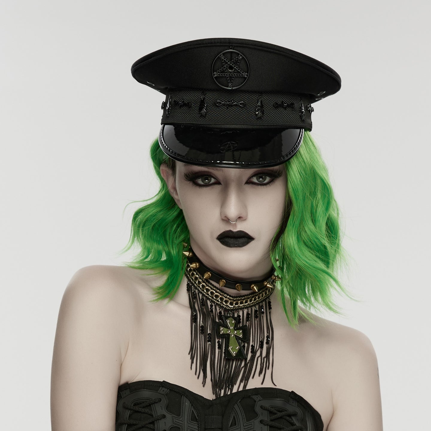 Punk Rave Military Cap