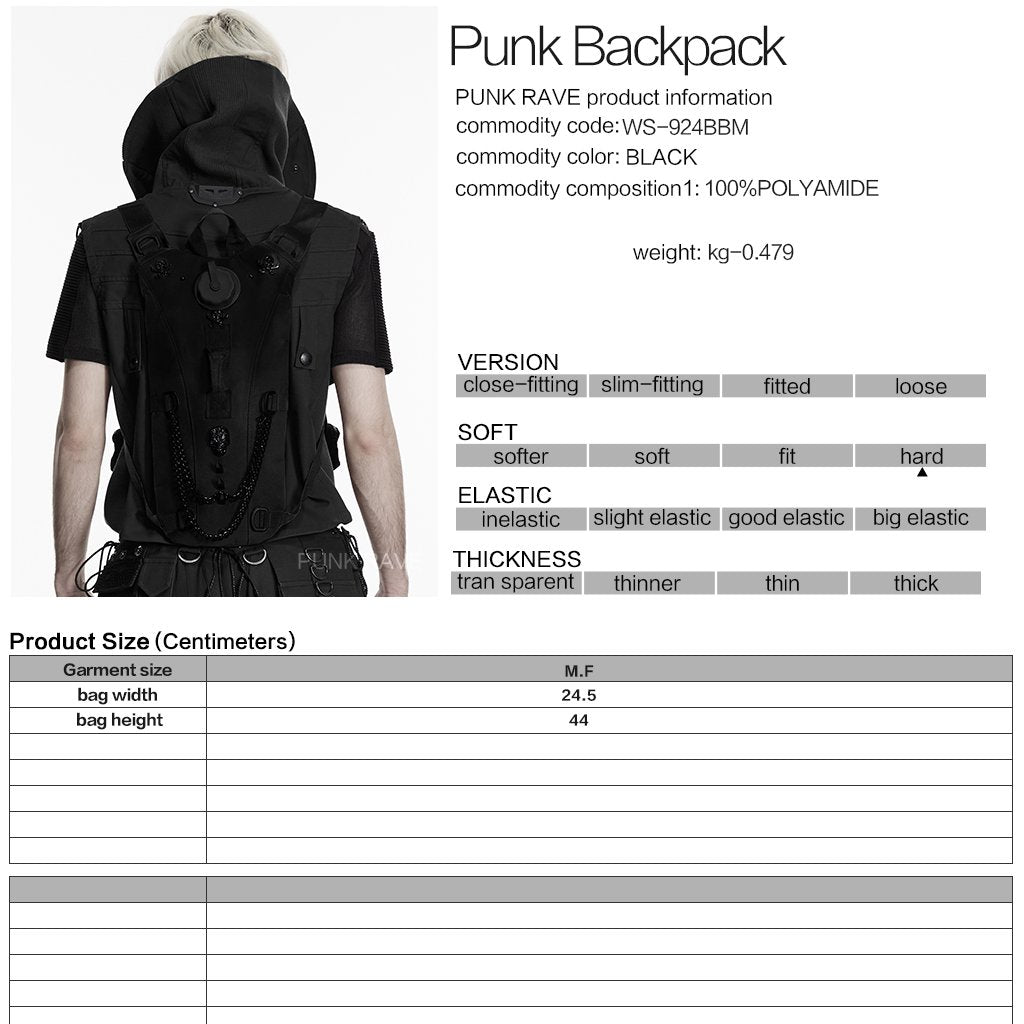 Pay The Toll Backpack Black