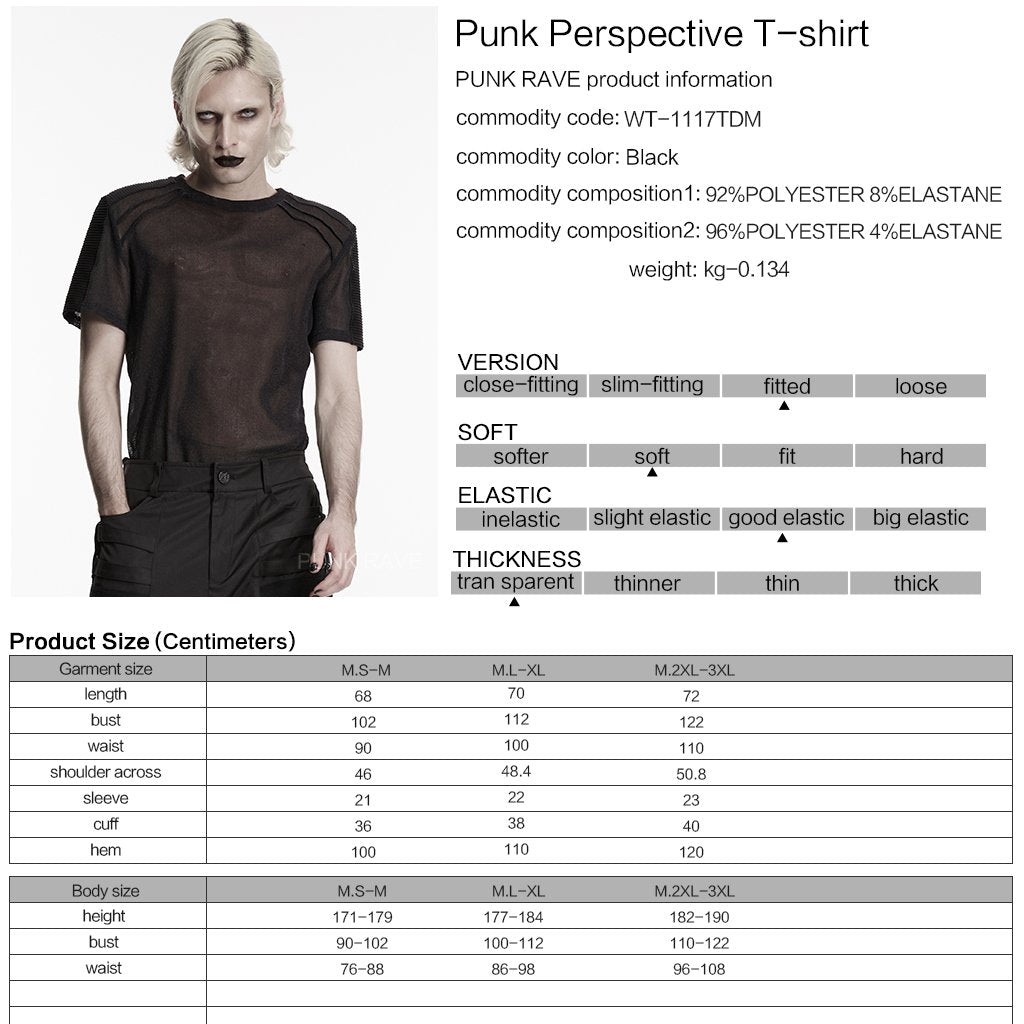 I'm Here Mesh T-shirt