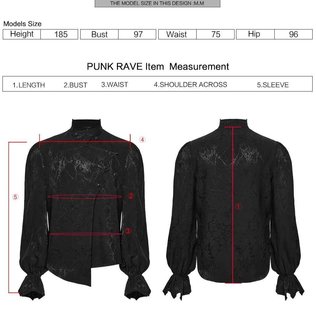 Punk Rave Come Back Shirt Zwart