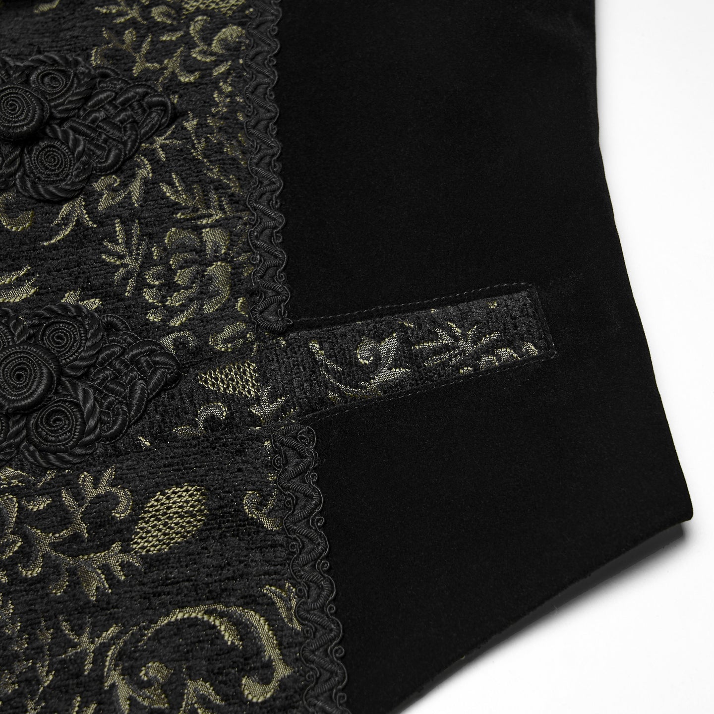 All We Got Waistcoat Black - Gold