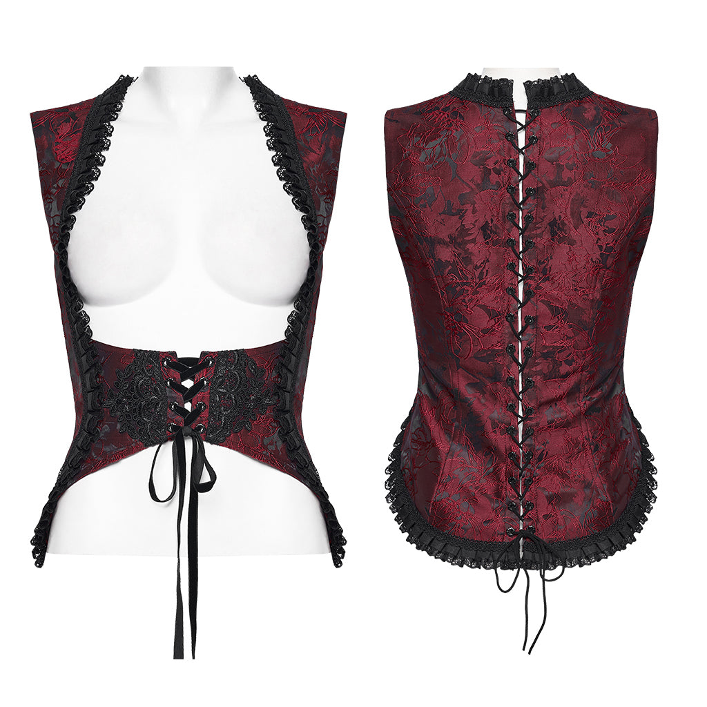 Always Stay Underbust Top Rood