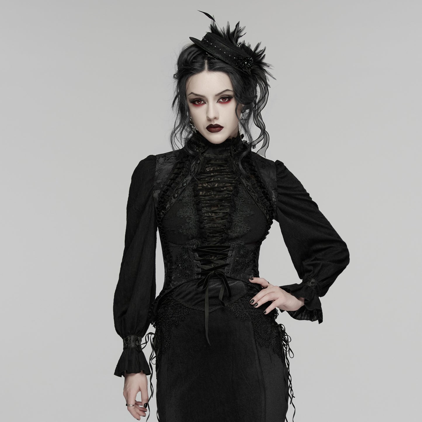 Always Stay Underbust Top Zwart