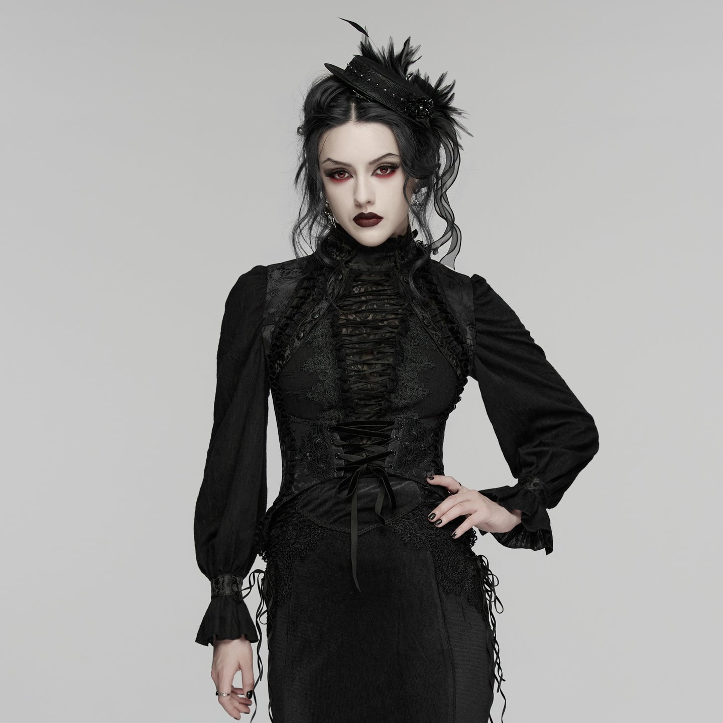 Always Stay Underbust Top Zwart