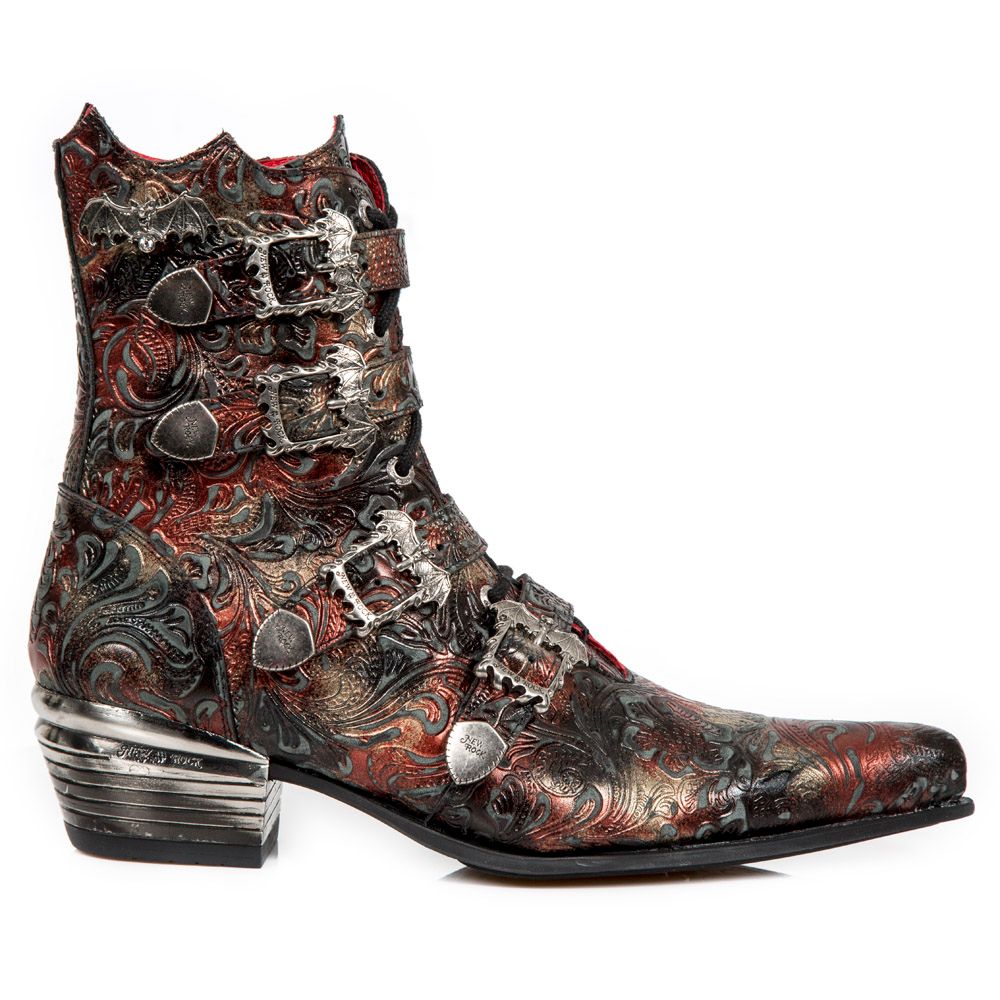 New Rock Enkellaarzen M-WST055-C3