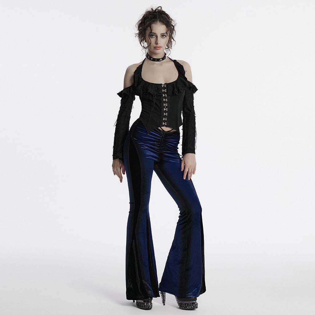 Expect Broek Blauw - Zwart
