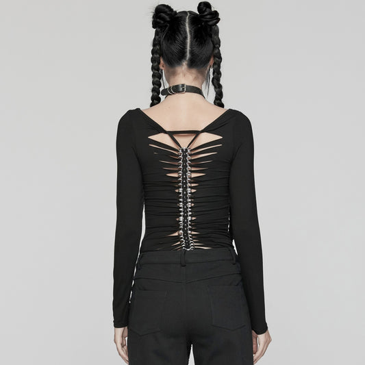 Skull  Long Sleeve Top