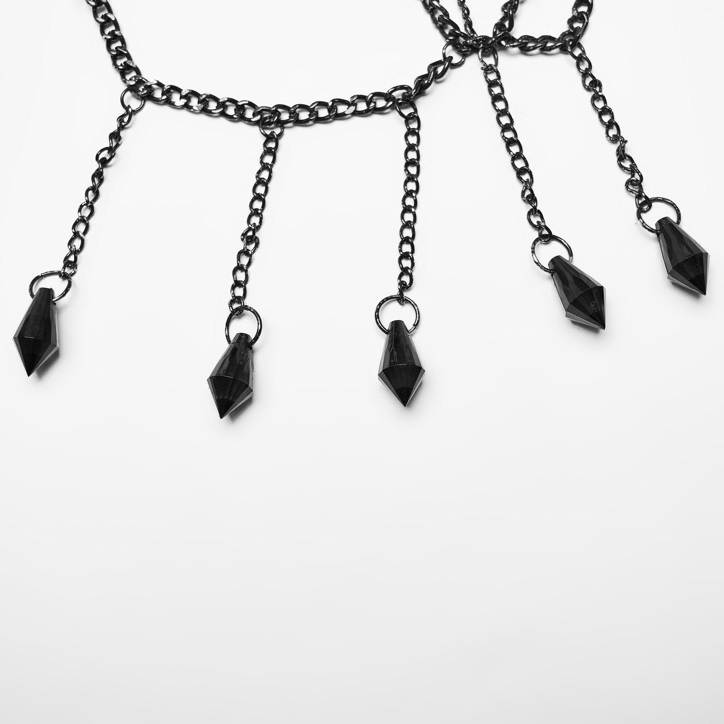 Black Tears Chain Harness Set
