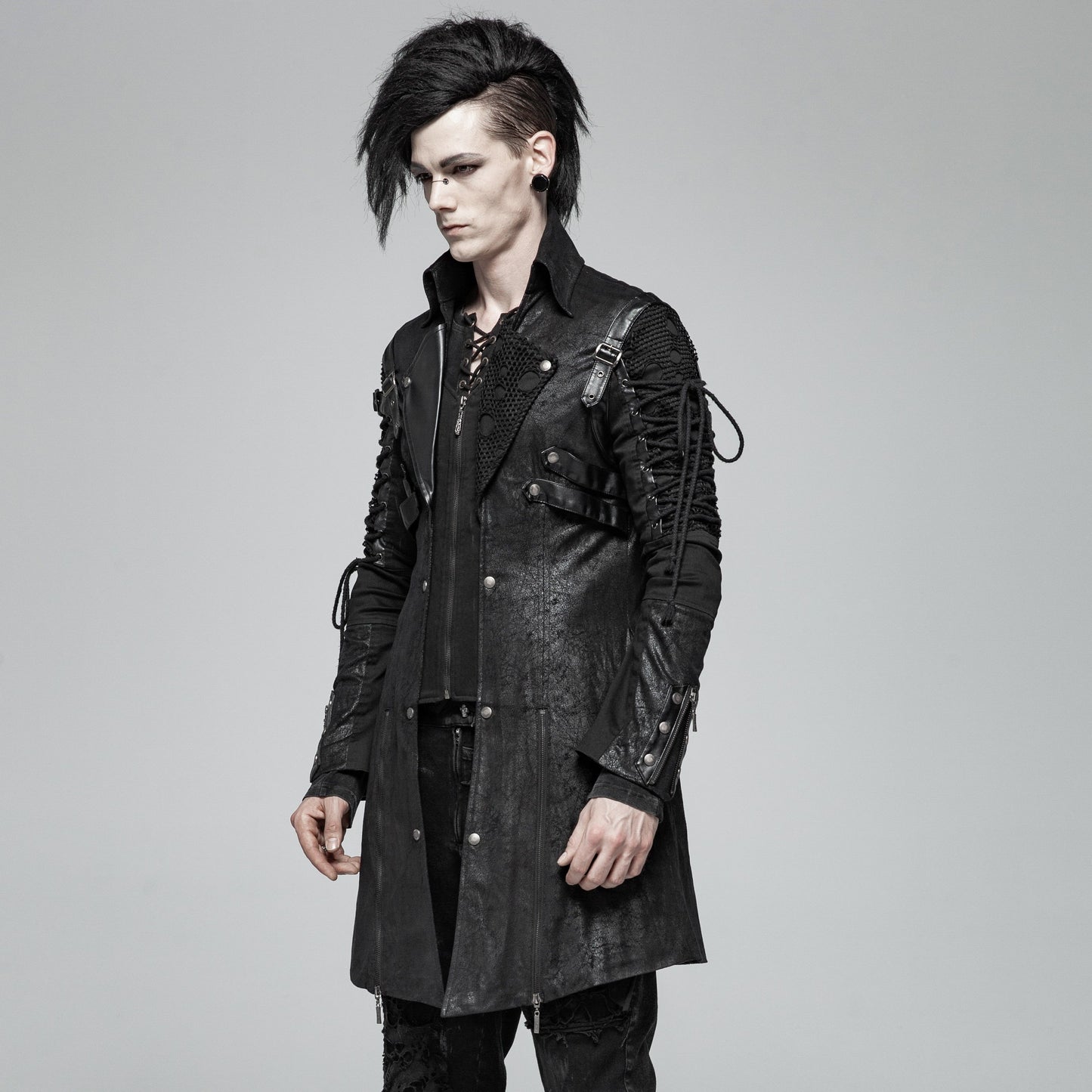 Punk Rave Calamitous Herenjas Zwart
