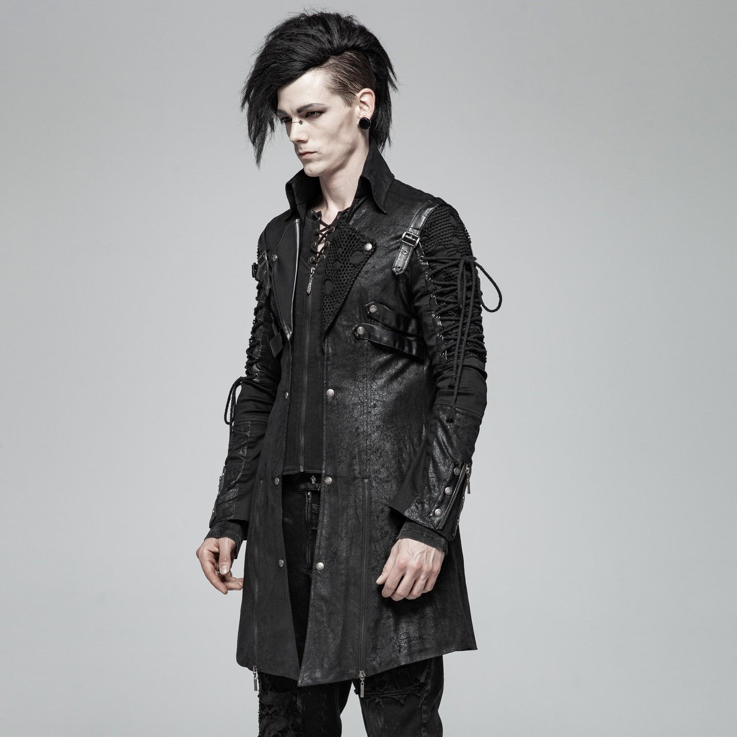 Punk Rave Calamitous Herenjas Zwart