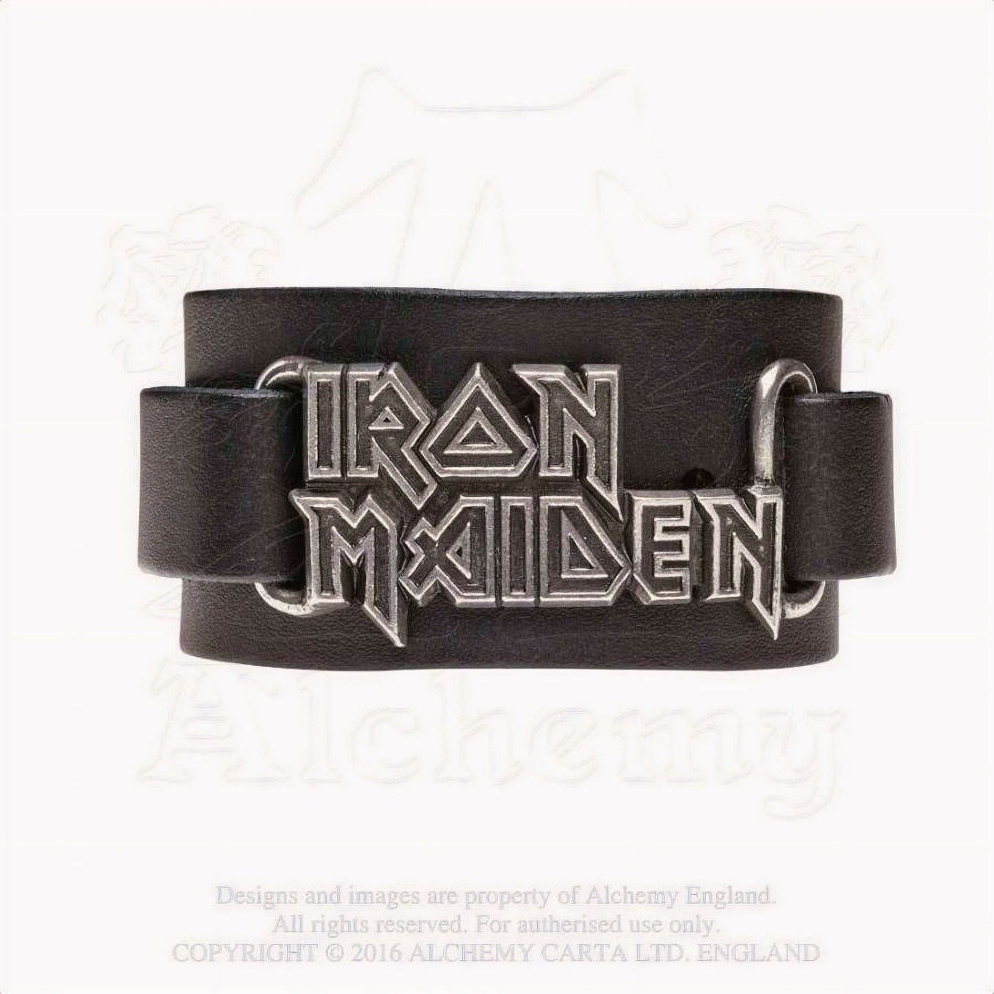Iron Maiden Logo Polsband