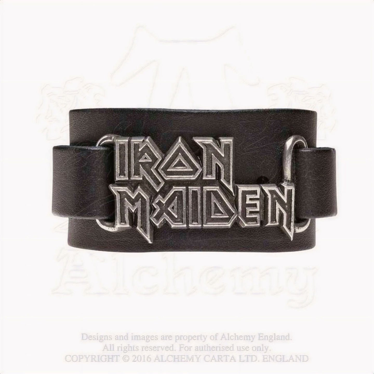 Iron Maiden Logo Polsband