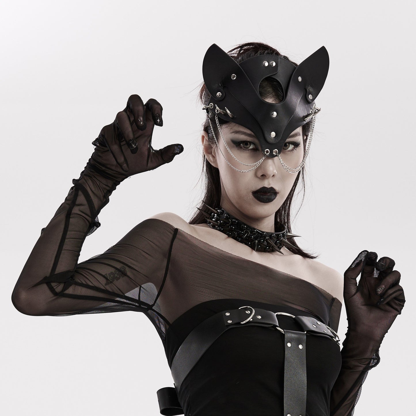 Chained Cat Mask