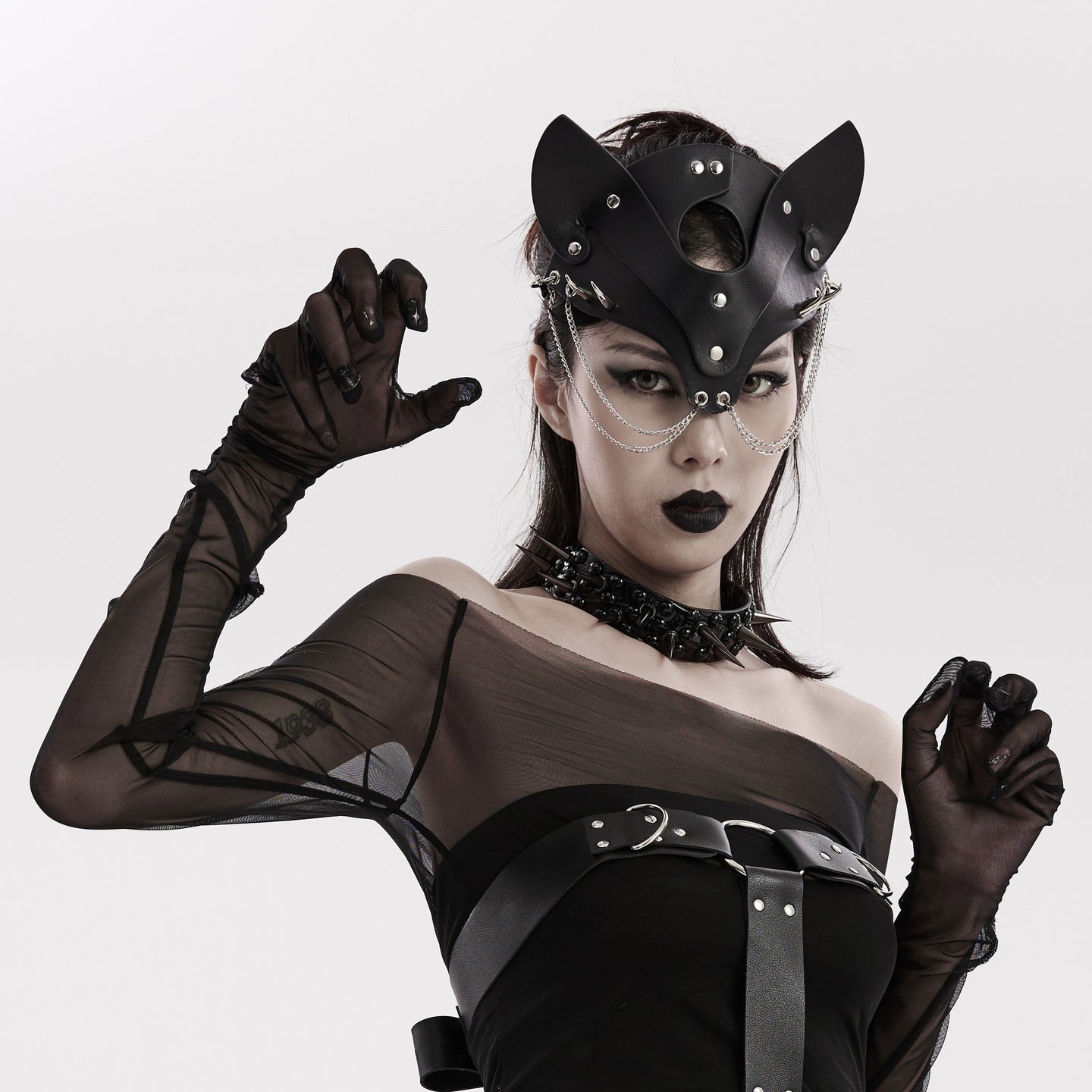 Chained Cat Mask
