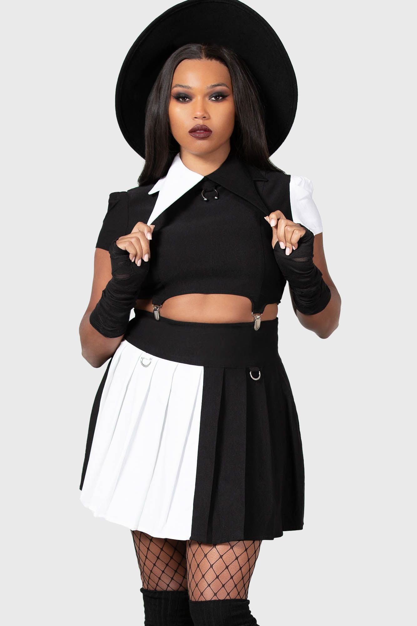 Killstar Hels Harlequin Top