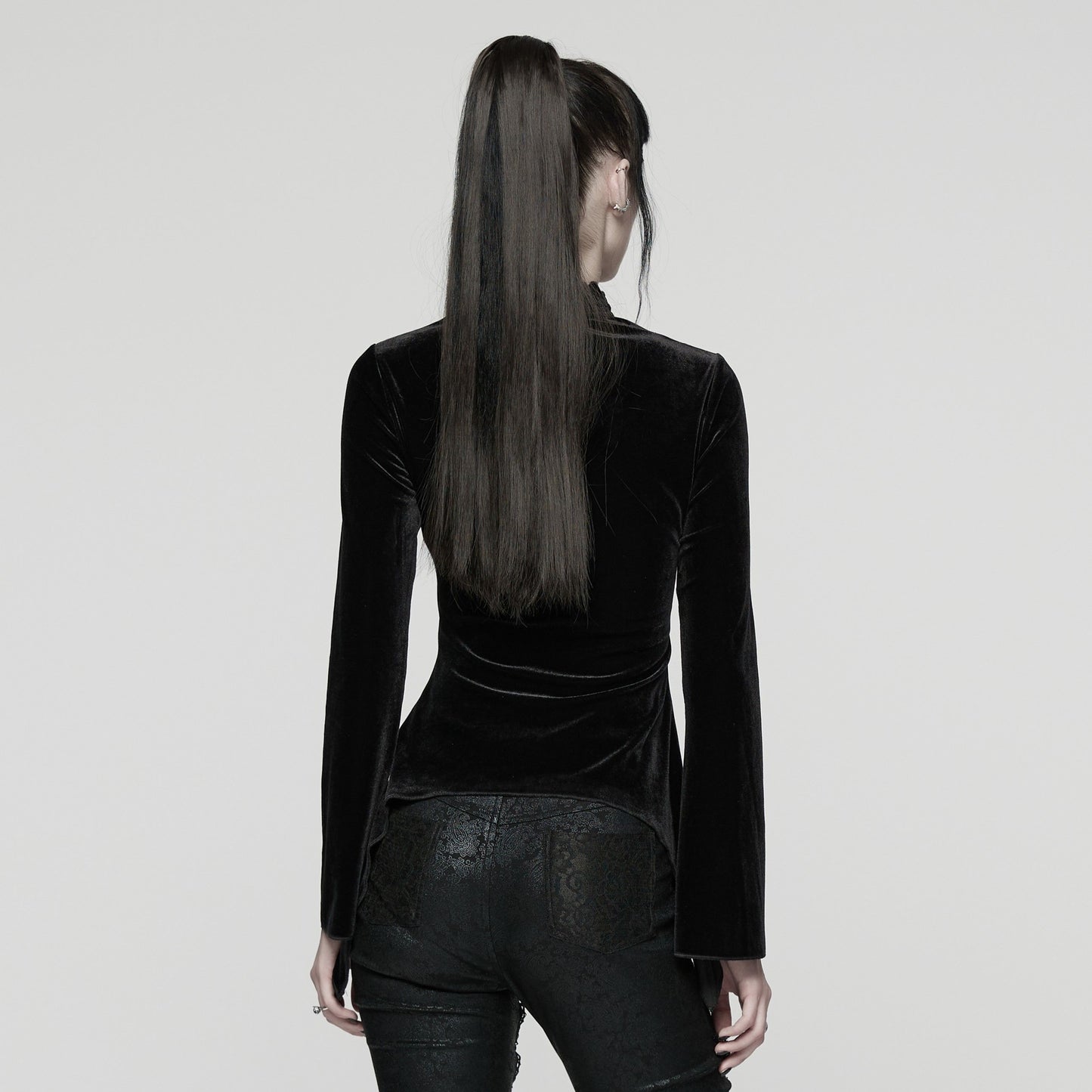 Losing Sense Top Zwart