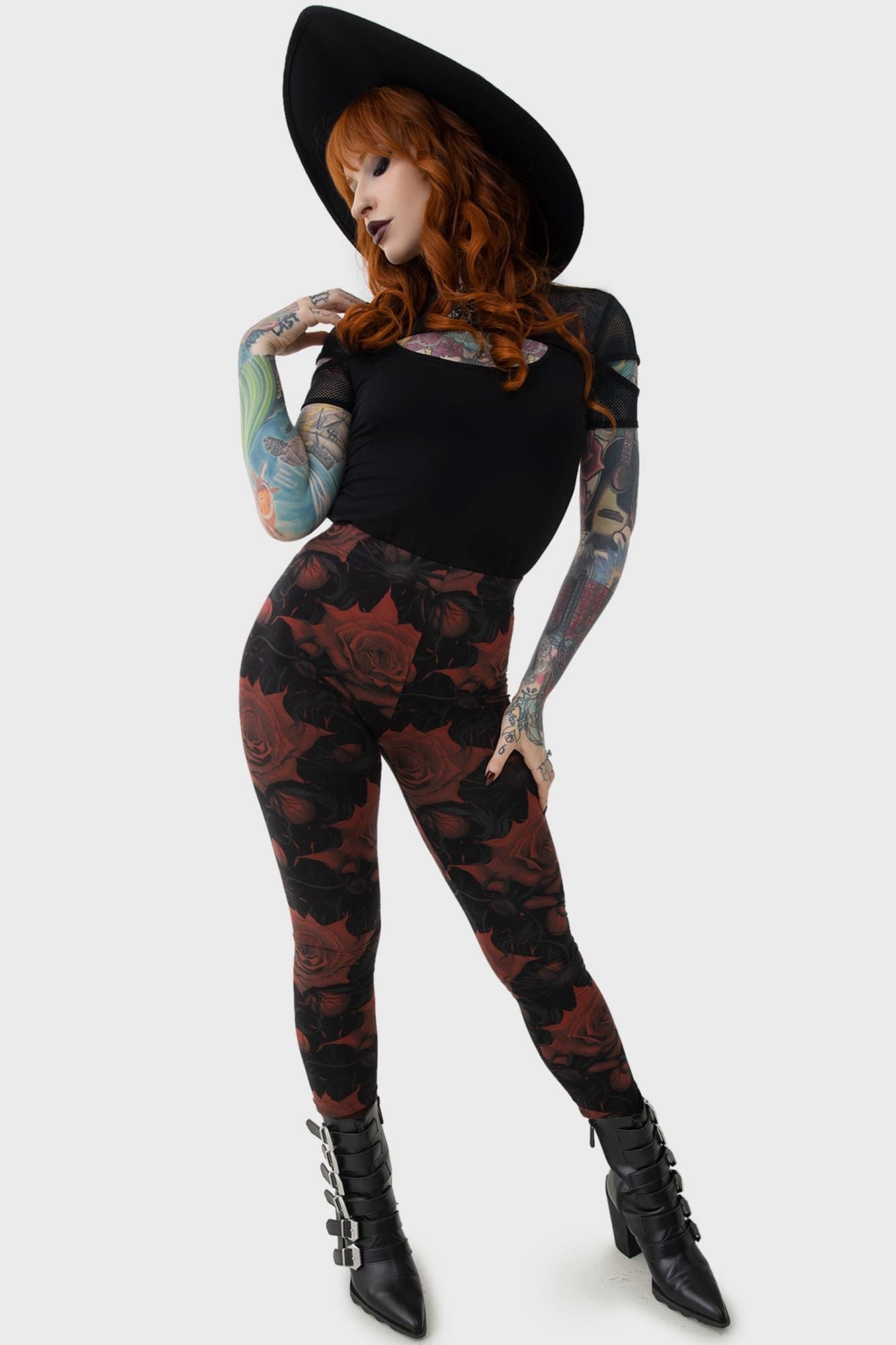 Killstar Blood Rose Legging