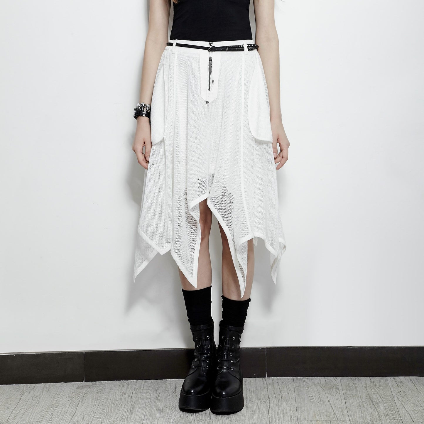 Bat Skirt White PQ-149