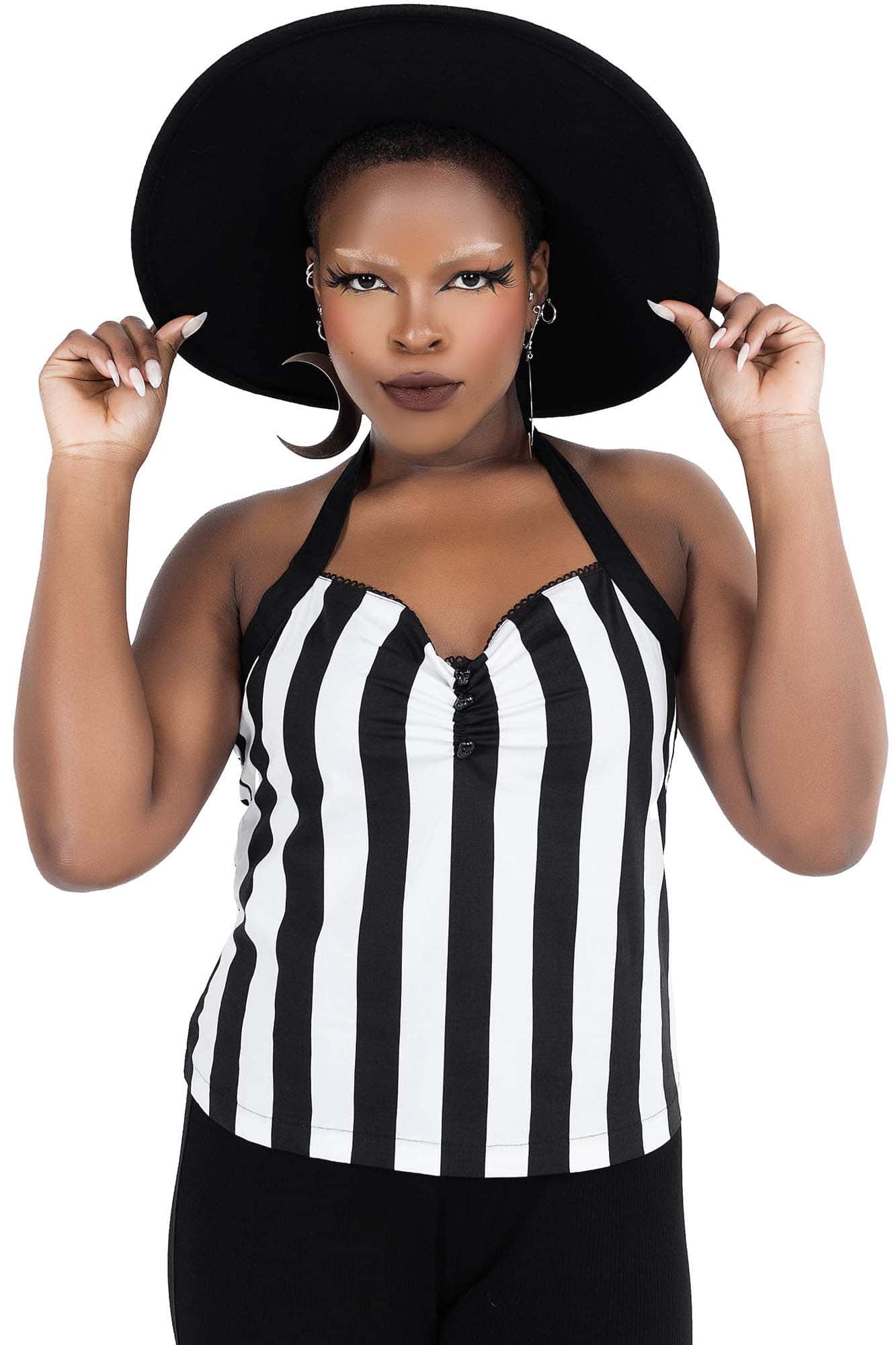 Killstar Little Deetz Halter Top