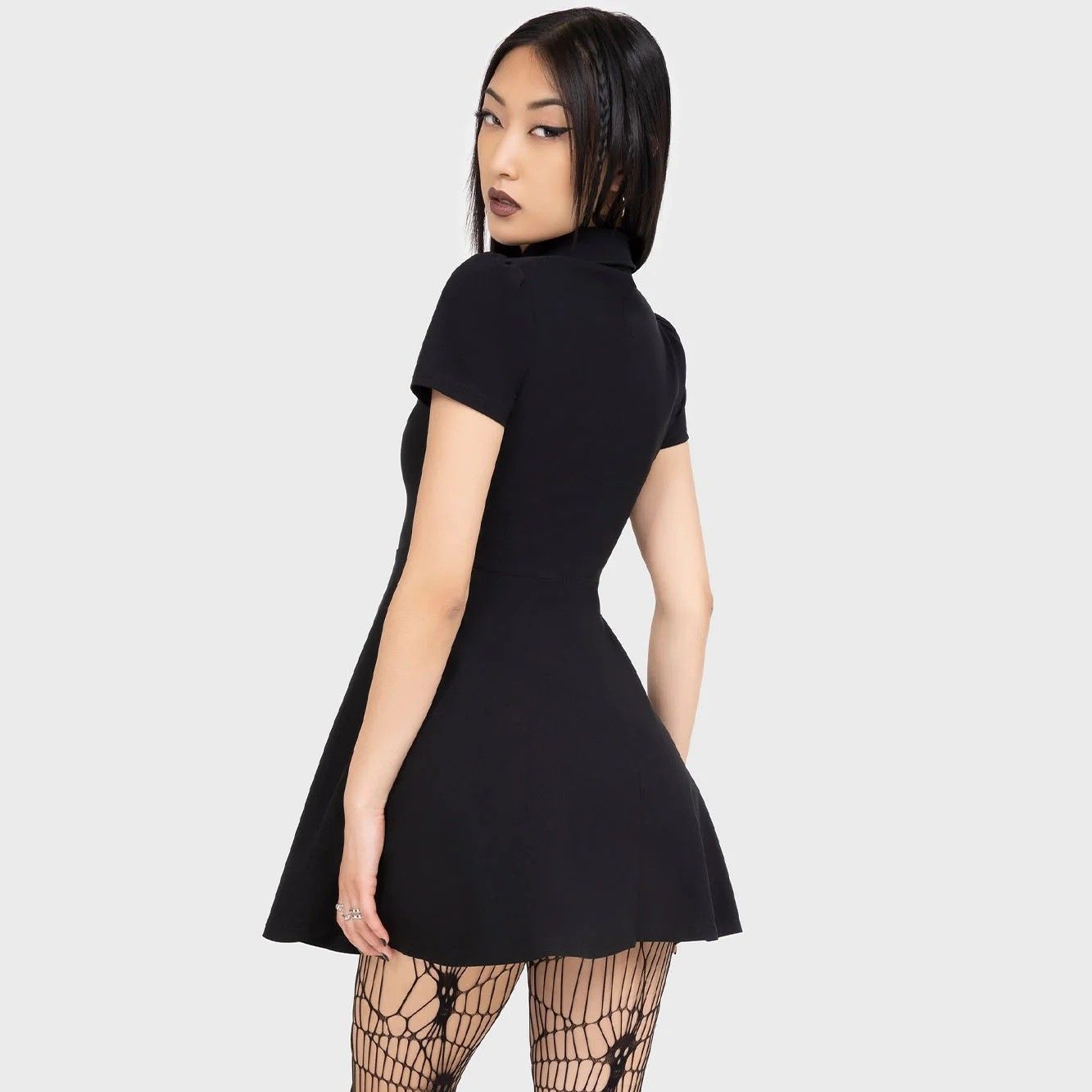 Kihilist Wept Inside Mini Jurk
