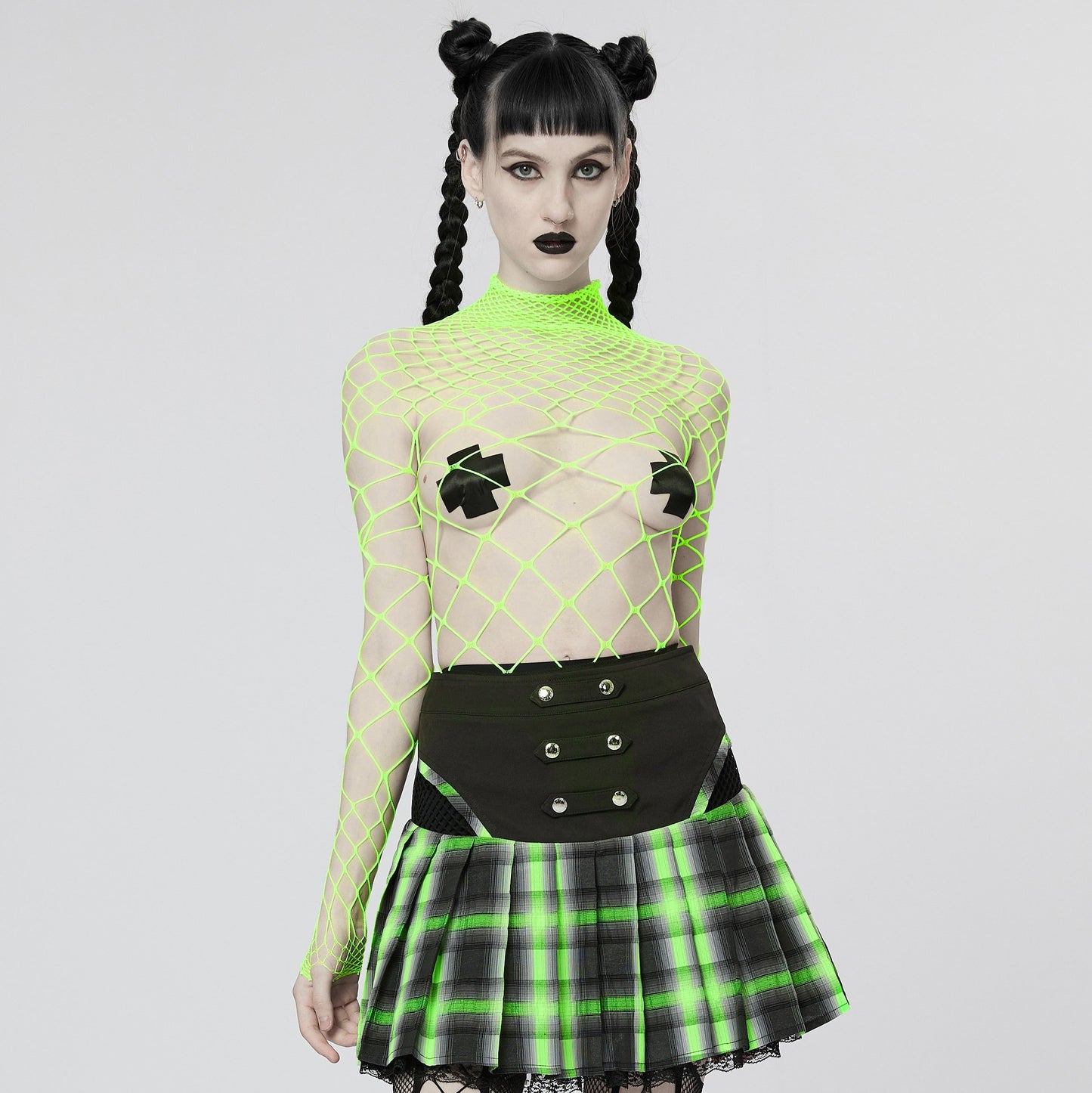 Neon Green Net Body