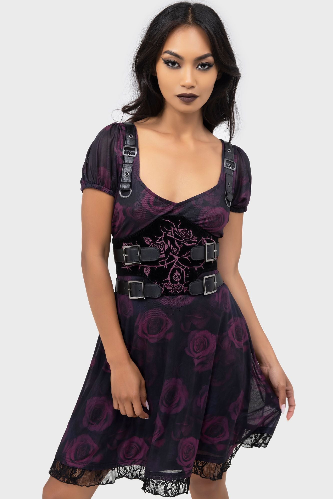 Killstar Ebonrose Jurk