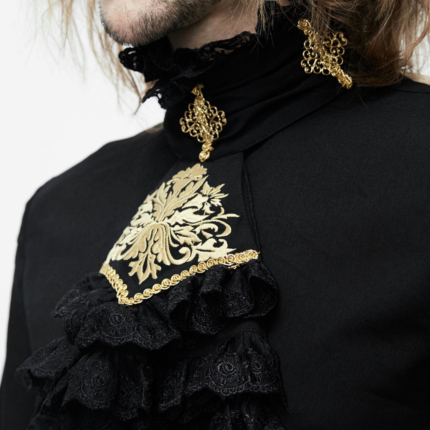 Shine Shirt Zwart