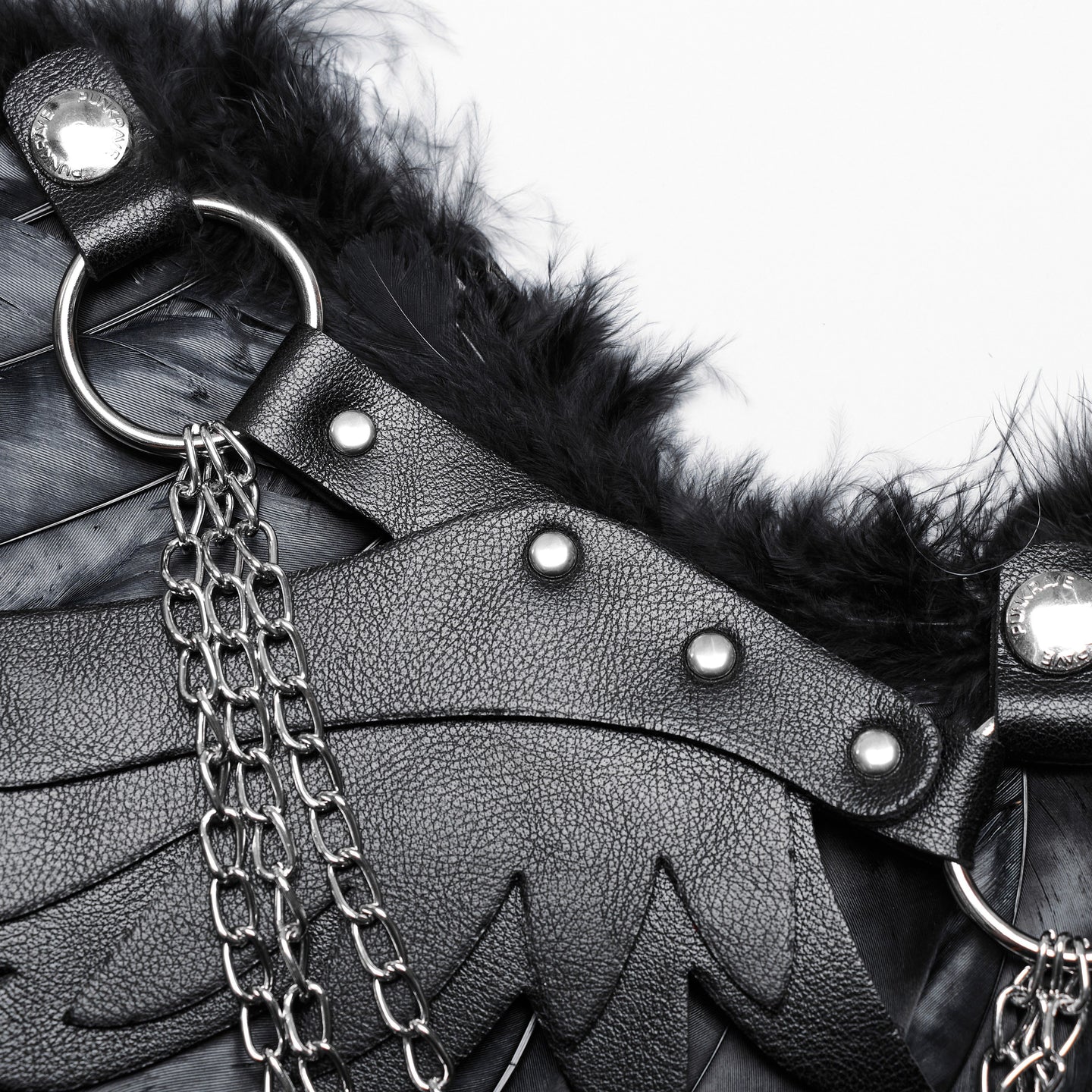 Black Angel Wings Harness