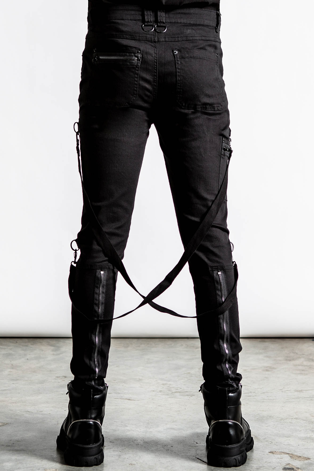 Killstar Sonic Doom Jeans Zwart
