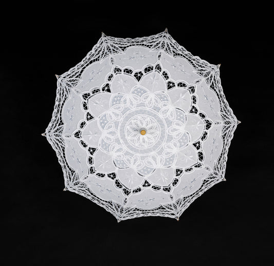 Punk Rave Parasol Wit Kant