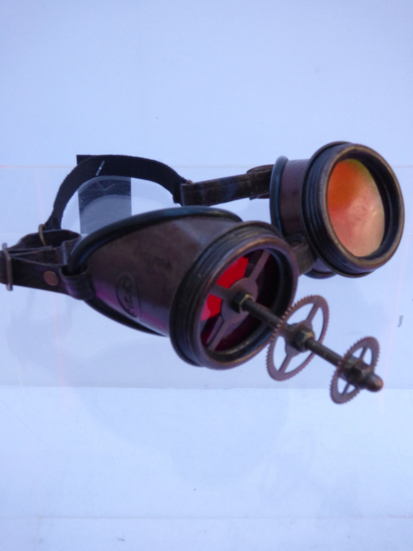 Goggles Telescopic Cog Bronze/Red