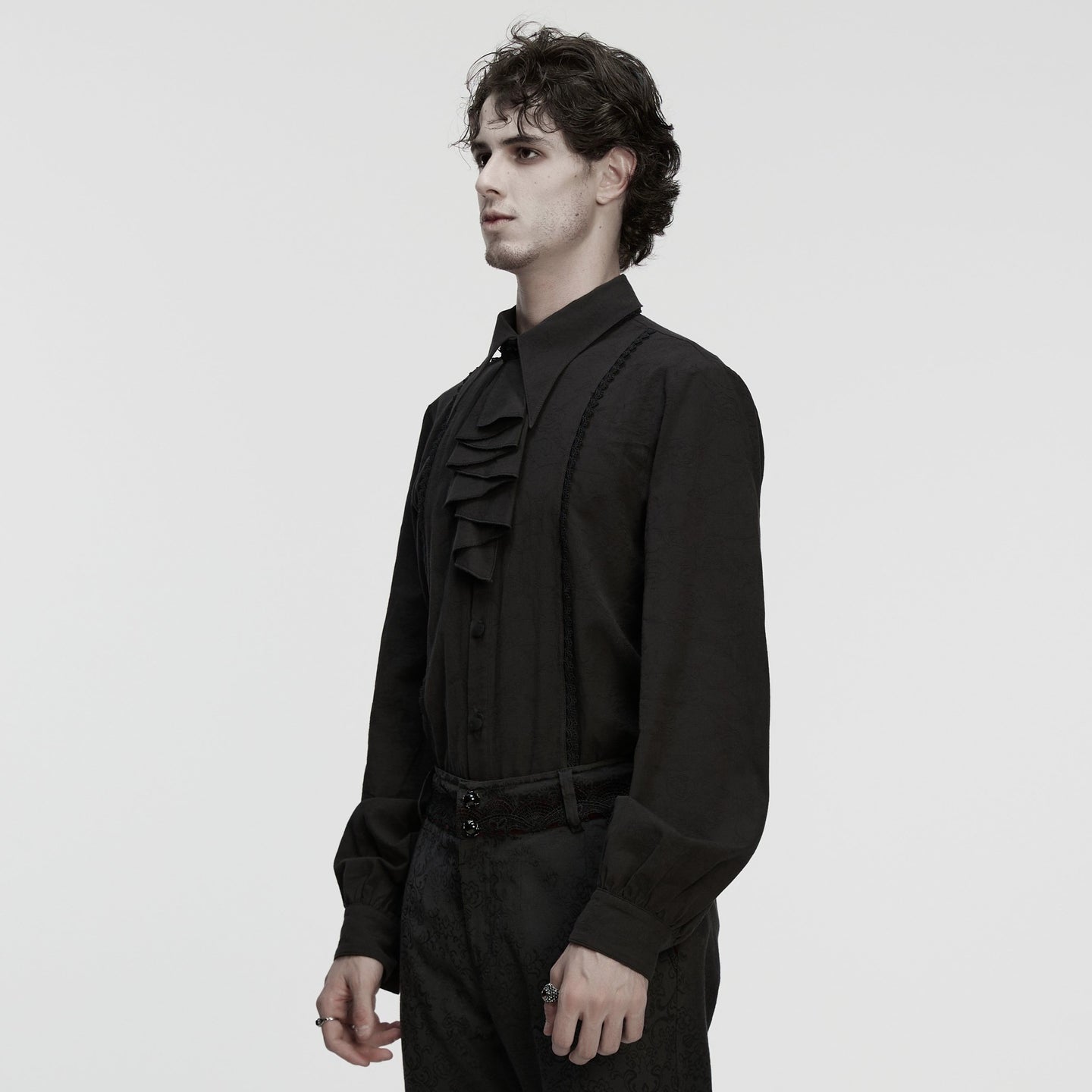 Punk Rave Humming Shirt Zwart
