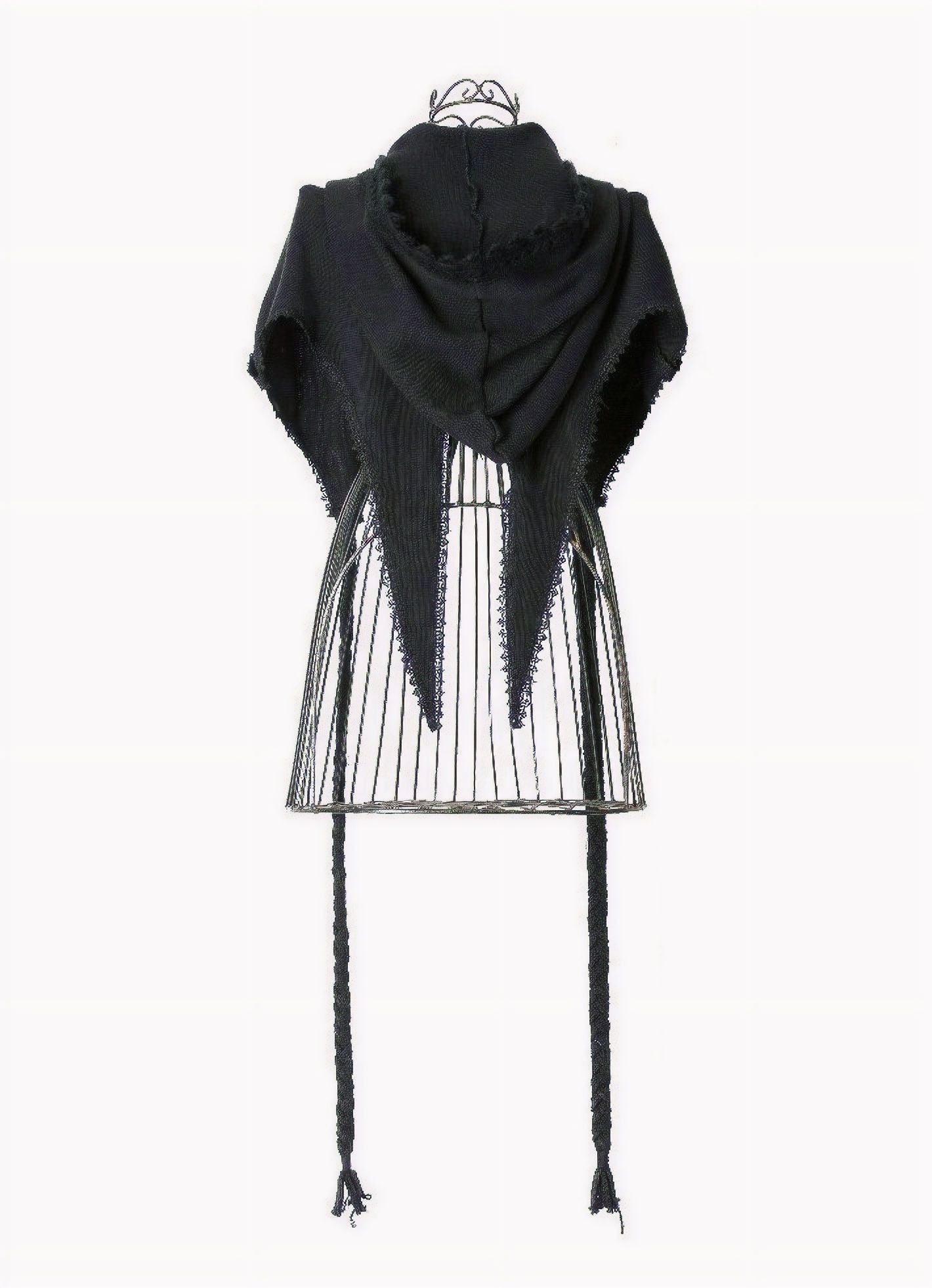 Black Fox Sjaal met Capuchon