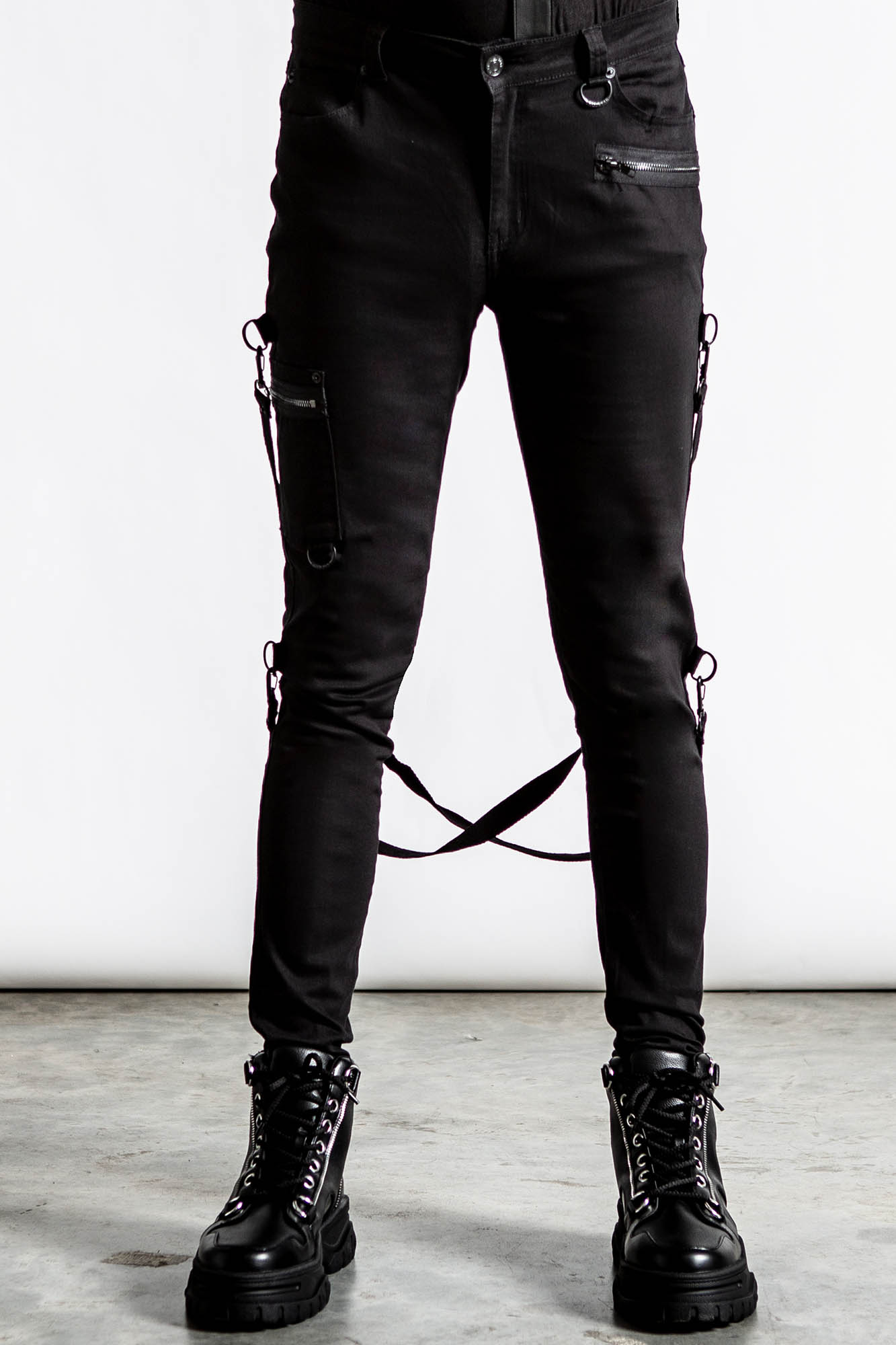 Killstar Sonic Doom Jeans Zwart