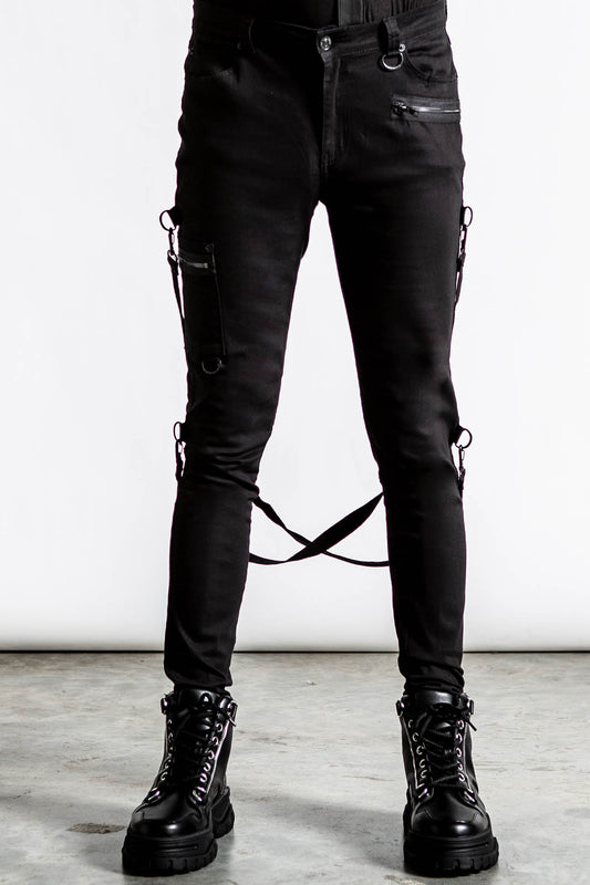 Killstar Sonic Doom Jeans Black