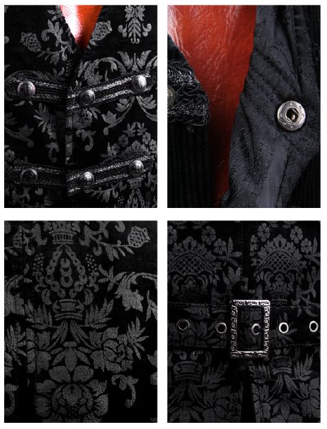 Punk Rave Release Gilet Zwart