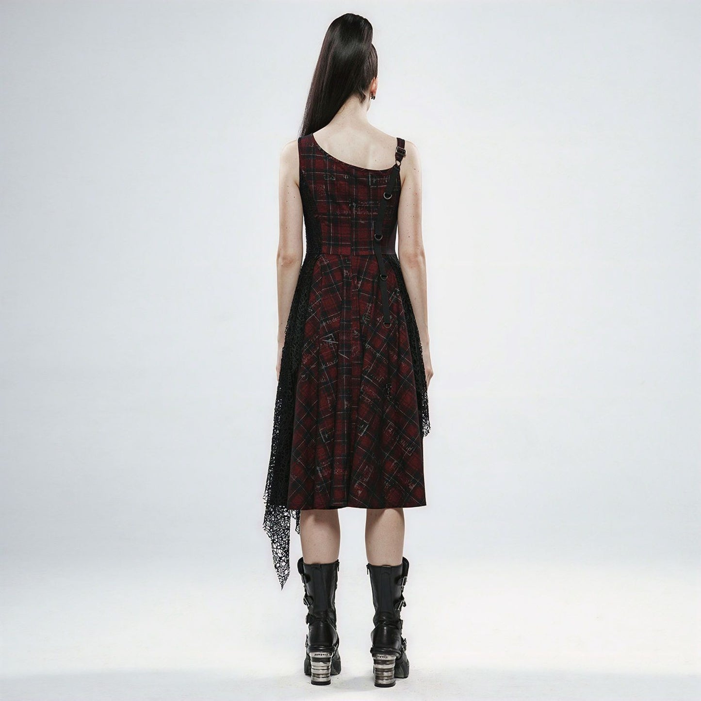 You'll Go Far Dress Red/Black